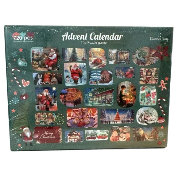 eleanores diary Other - ELEANORES DIARY Christmas Advent Calendar Puzzle 720 Pieces 30 A Day For 24 Days